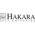 【業界初】低価格なのに、歯科のように白くなる！照射しないセルフホワイトニング「HAKARA」ロゴ