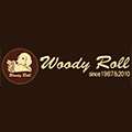 究極のくちどけクレープ「WOODYROLL」ロゴ