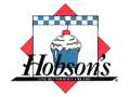 アイスクリームのHobson’sロゴ